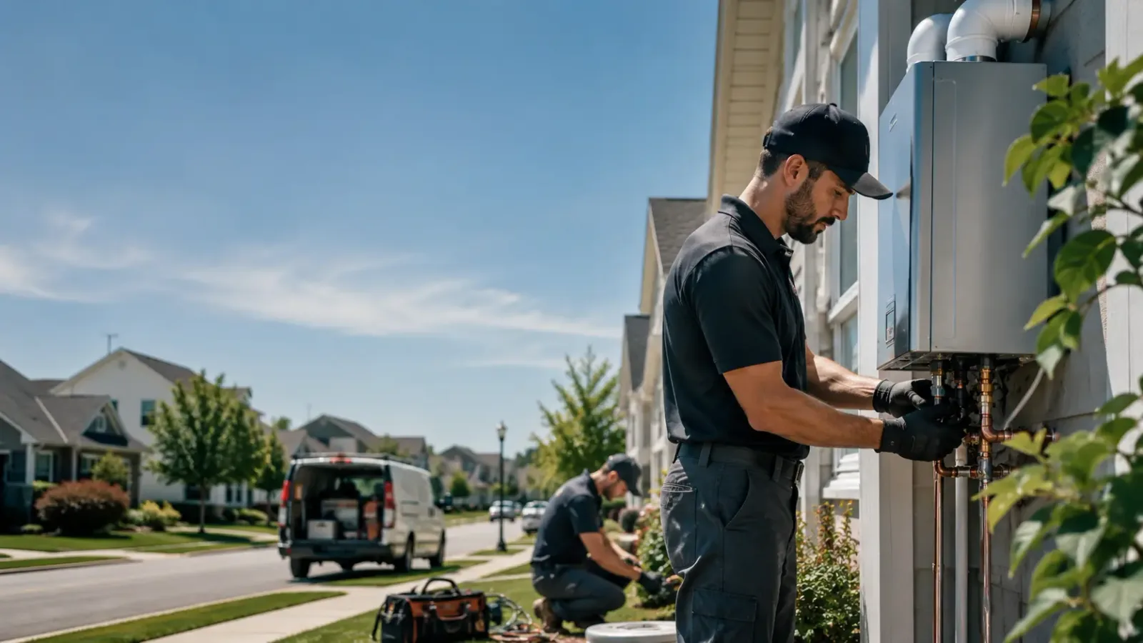 Tankless Water Heater Installation in Post, TX